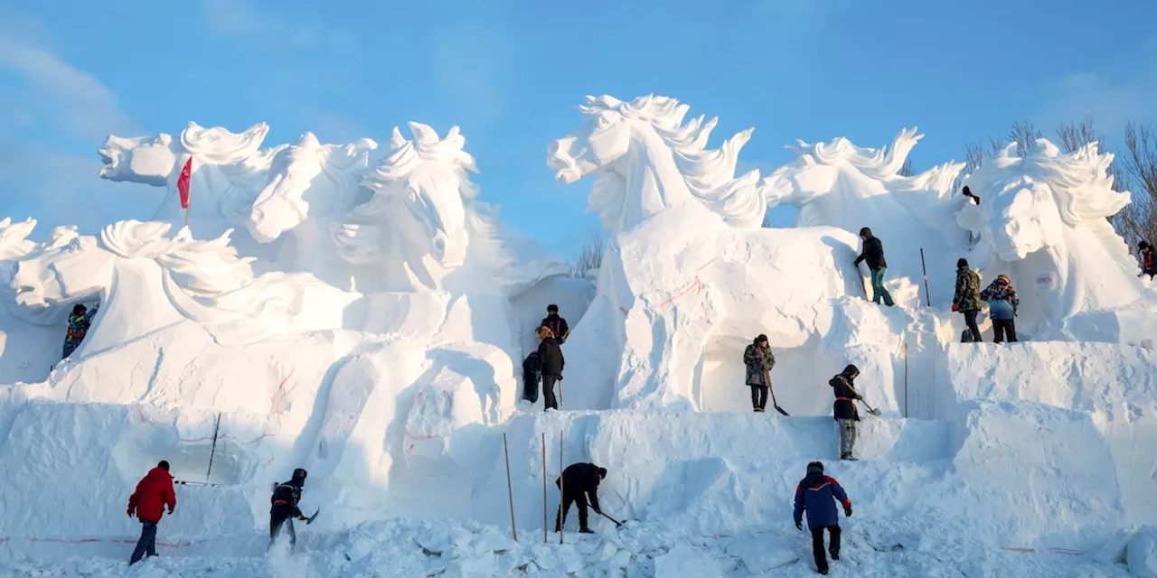 Il Festival della Città di Ghiaccio ad Harbin