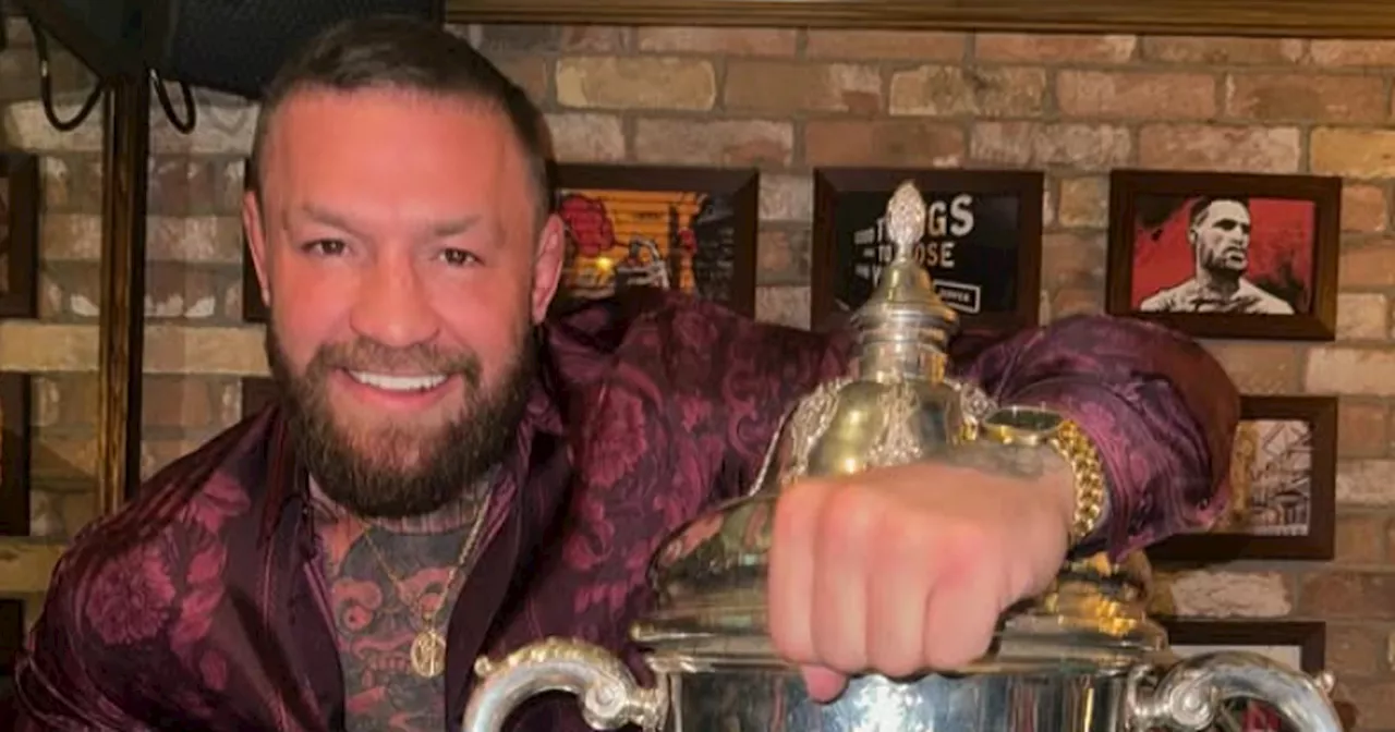 Drogheda United Distances Itself From Conor McGregor After FAI Cup Photo