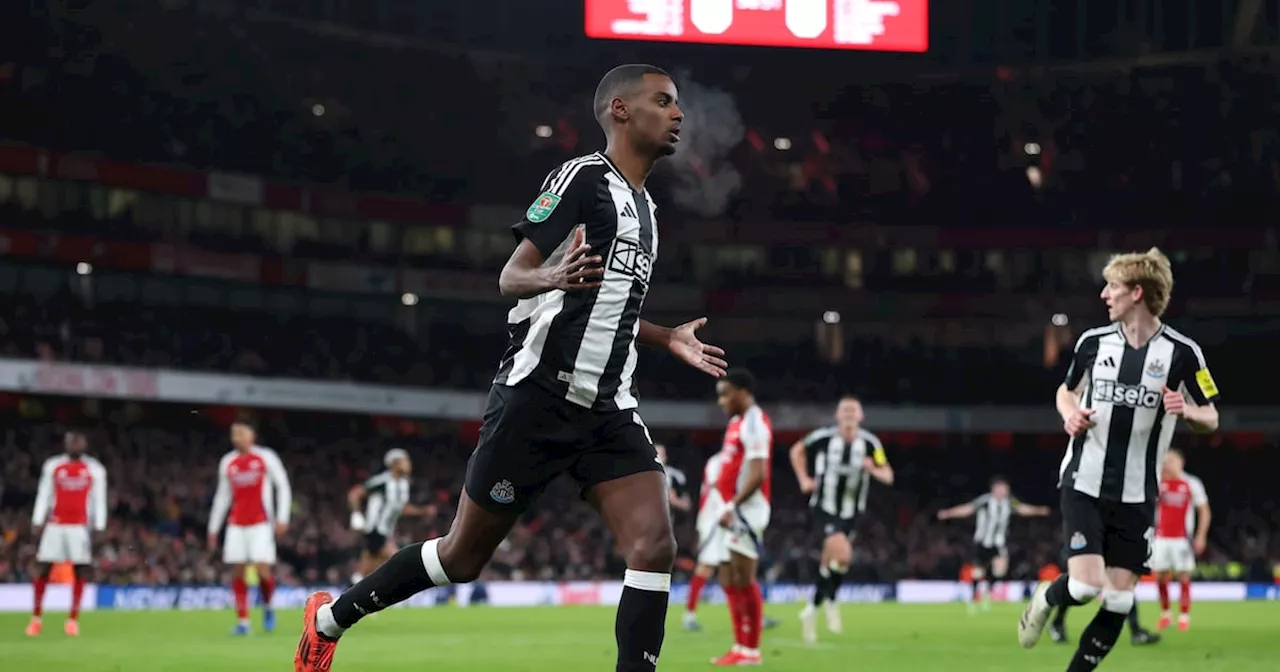 Newcastle United Beat Arsenal in Carabao Cup Semi-Final