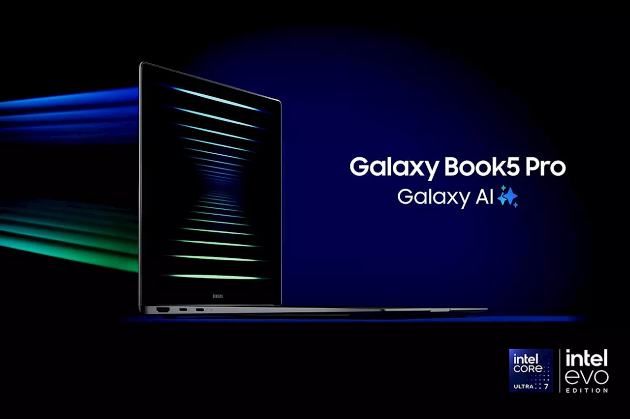 Samsung dévoile de nouveaux ordinateurs portables Galaxy Book5 Pro et 360 axés sur l'IA