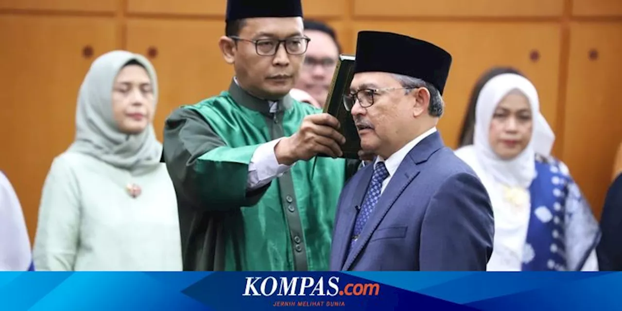 E. Aminudin Aziz Dilantik Sebagai Kepala Perpustakaan Nasional