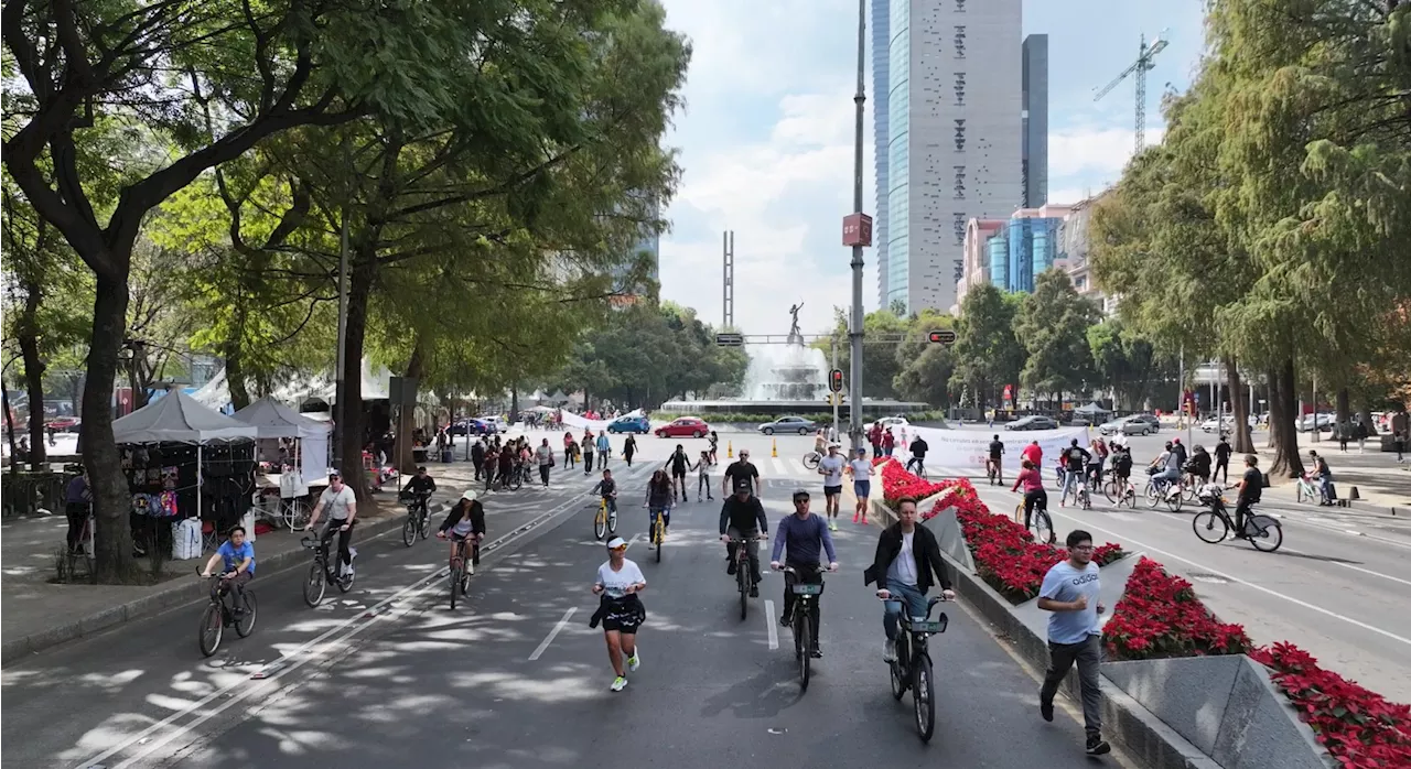 95 mil personas participaron en el primer Paseo Dominical 'Muévete en Bici' del año en la Ciudad de México