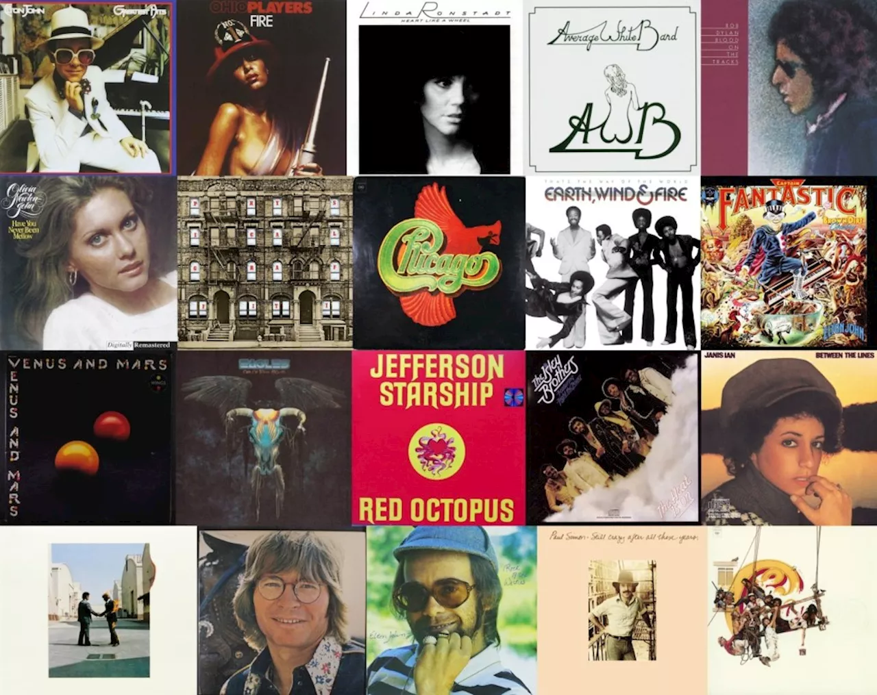 Top Albums of 1975