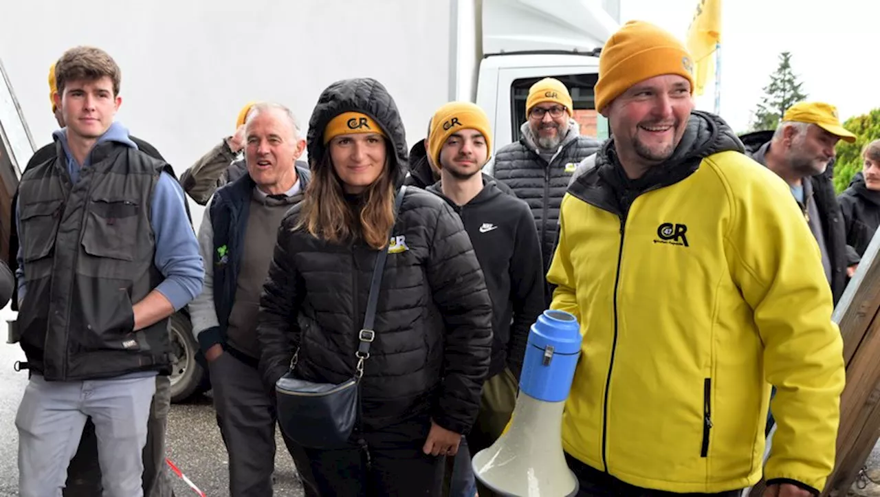 Coordination rurale du Lot-et-Garonne: soutien à distance à l'action parisienne de blocage