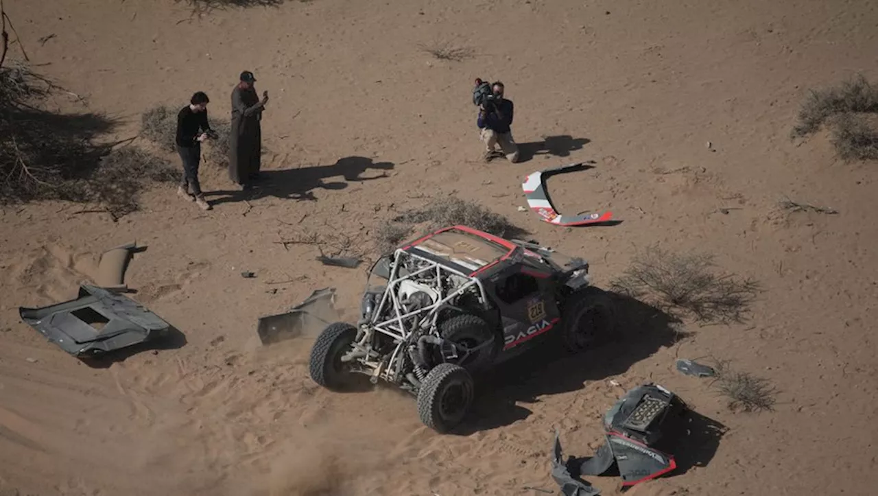 Sébastien Loeb victime d'un grave accident au Dakar