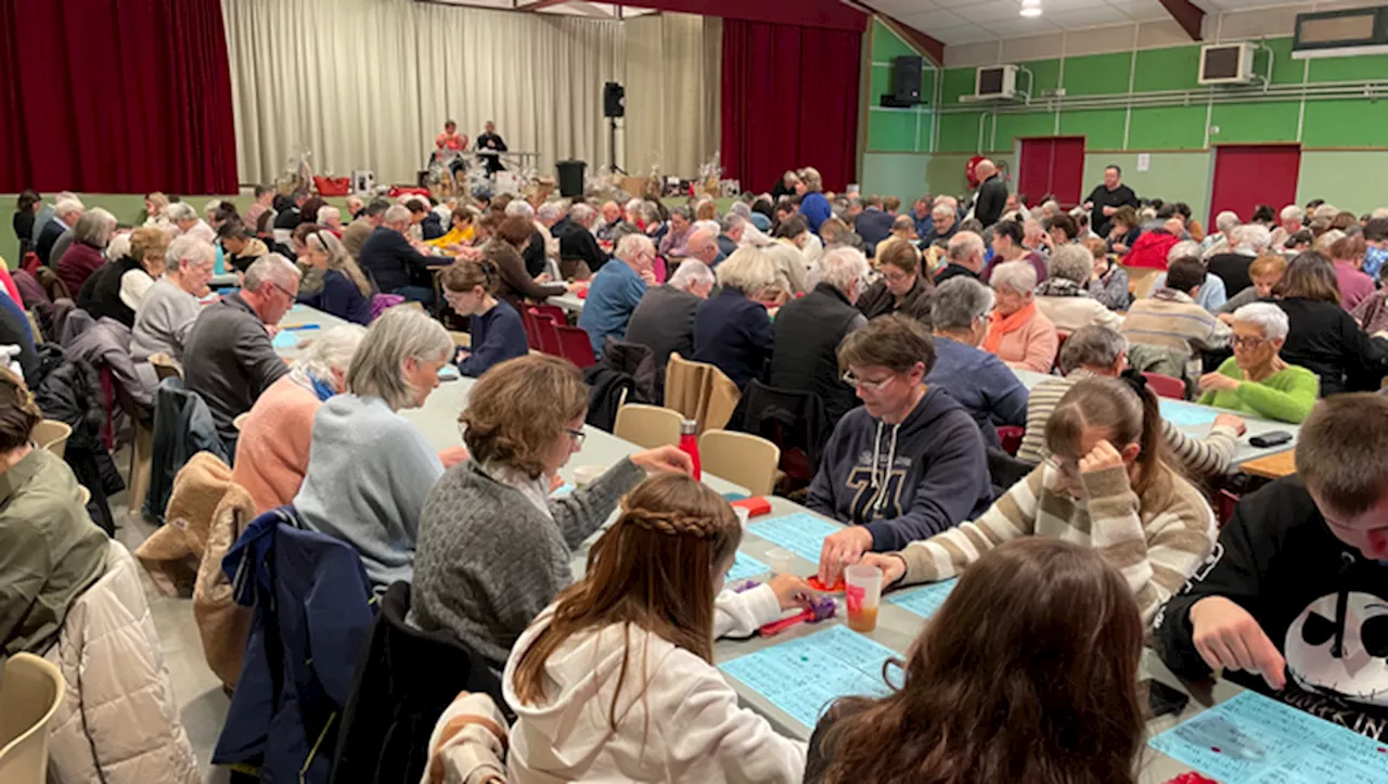 Succès pour le Quine de l'ADMR de Marcillac