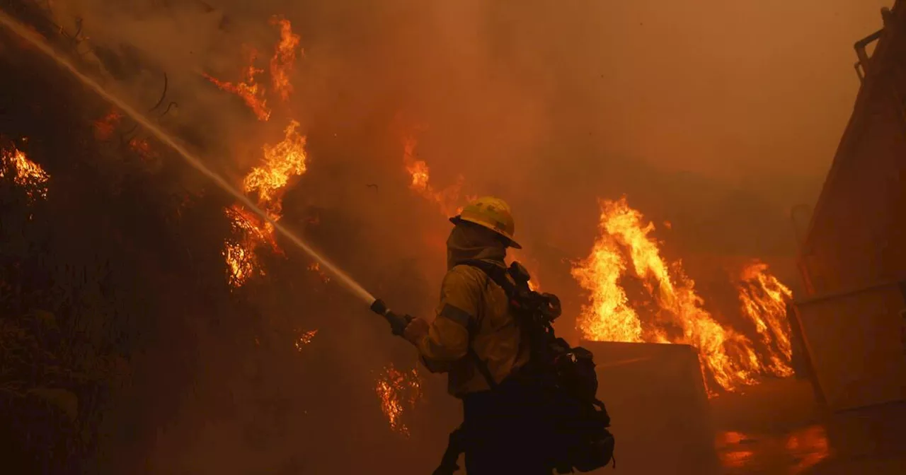 Out-of-Control Fire Forces Evacuations in Pacific Palisades