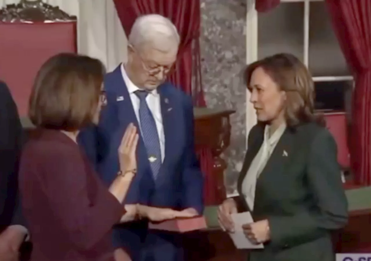 Awkward Handshake at Swearing-In Sparks Debate Over Racism