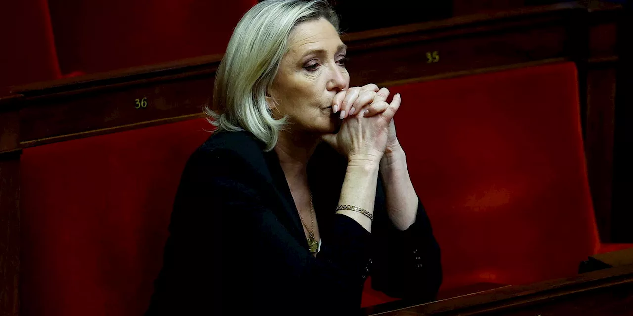 Marine Le Pen répond à Éric Lombard et déplore un « très mauvais signal »