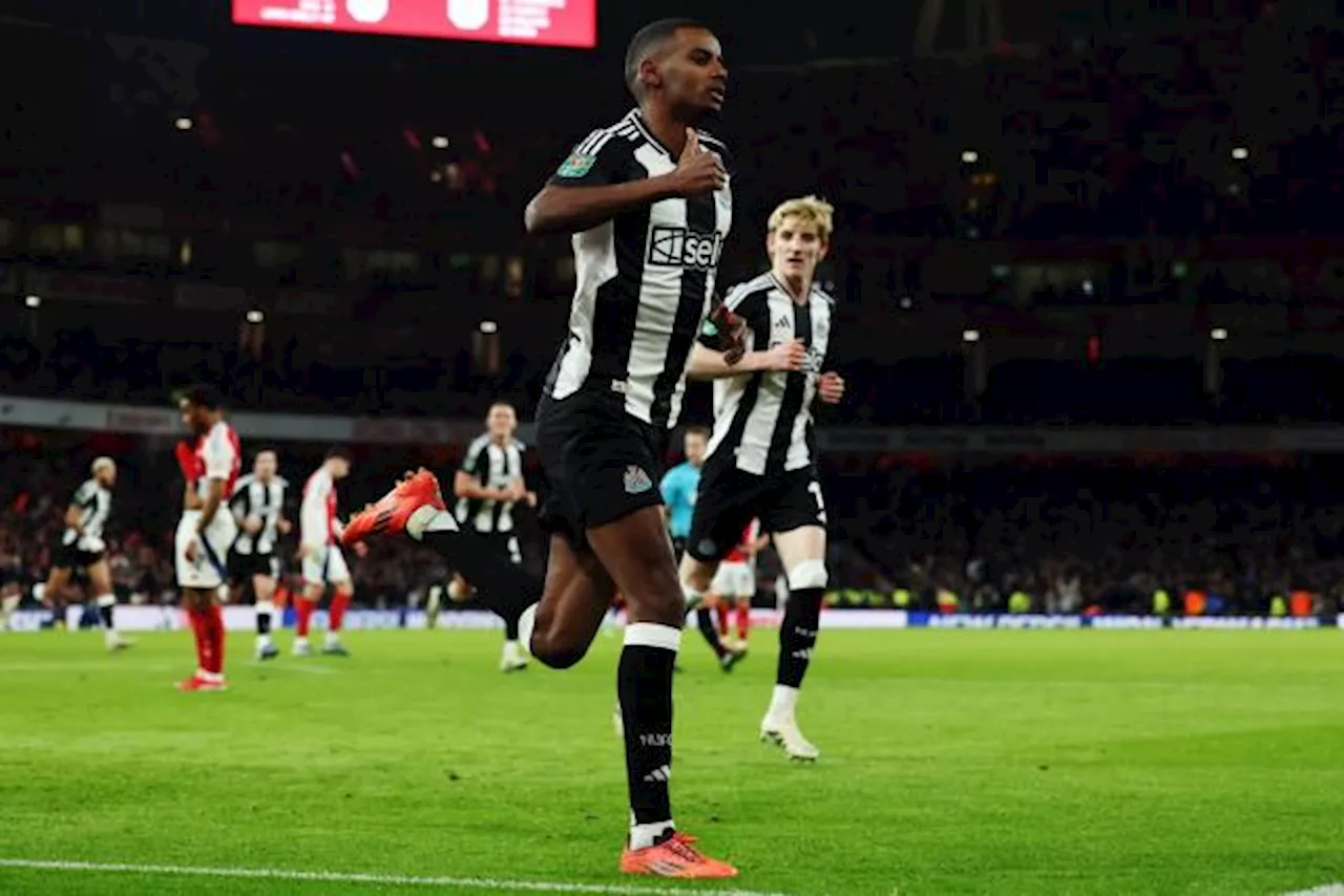 Newcastle domine Arsenal en demi-finale de League Cup