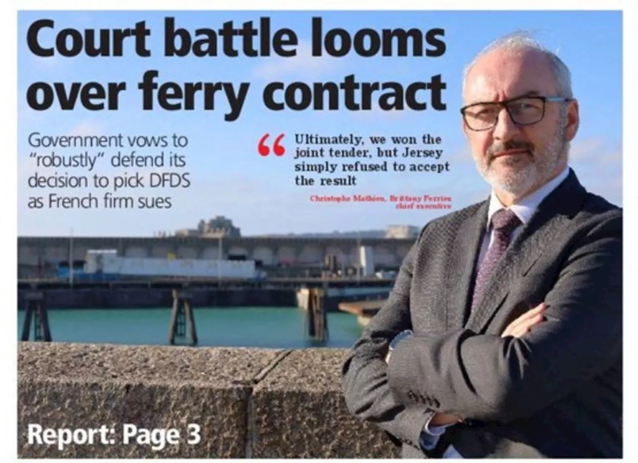 Brittany Ferries Conteste la Décision du Gouvernement Jersey