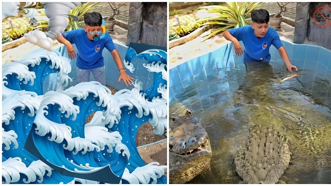 Editan Foto Netizen Bikin Ngakak: Berenang Jadi Kocak