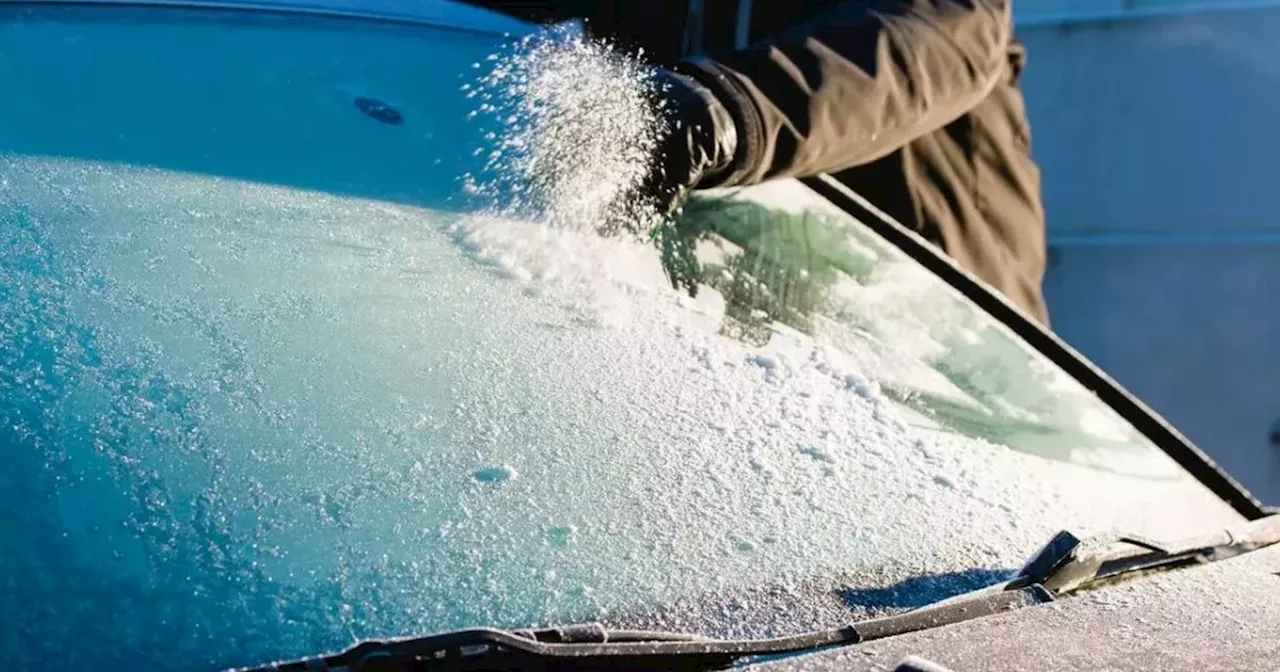 Car thefts increase as drivers defrost windows in snow