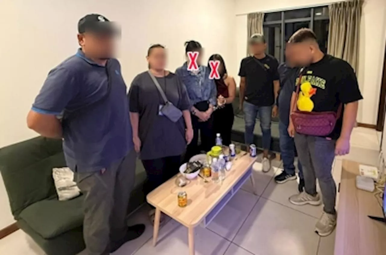 Police Seize Ecstasy and Ketamine in Penampang Condo Raid, Arrest Two Suspects