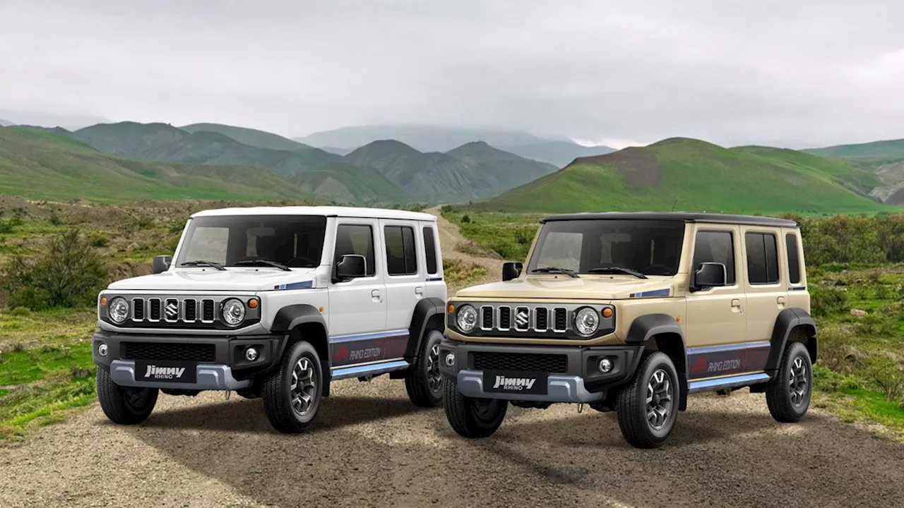 Suzuki Unveils the Jimny 5-door Rhino Edition: A Celebration of Adventure