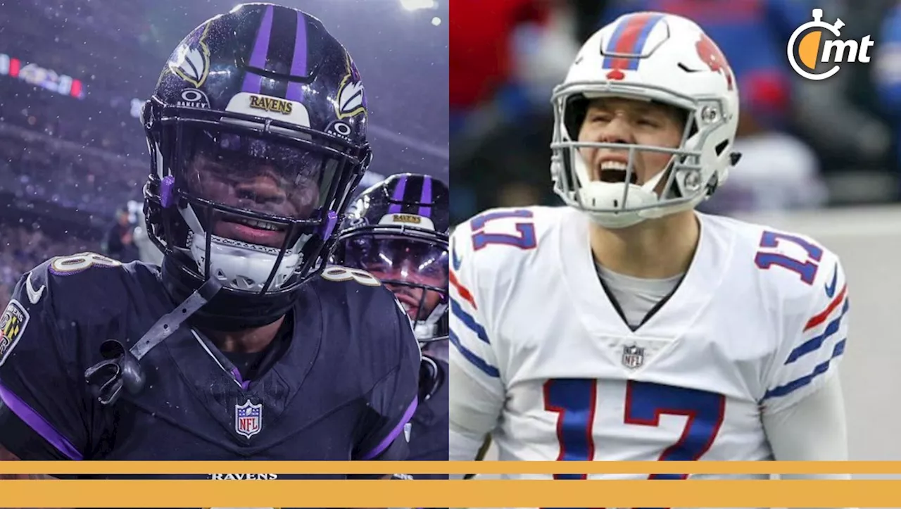 Lamar Jackson y Josh Allen, favoritos al MVP luego de sus campañas de récords