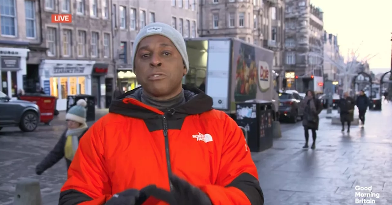 Andi Peters Overwhelmed with Emotion During Good Morning Britain Segment