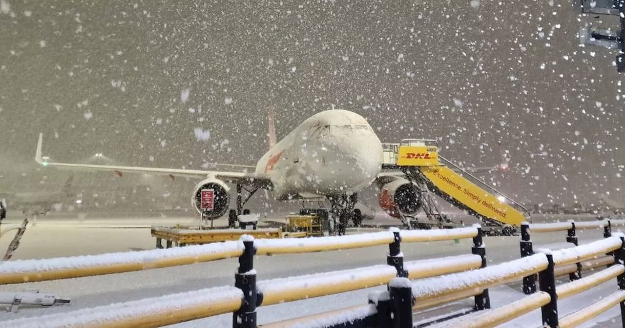 Manchester Airport Reopens After Snow Closure, But Delays Expected