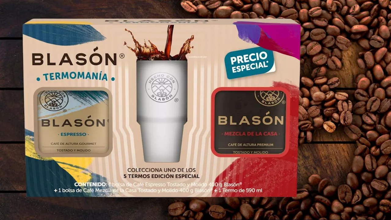 Blasón Ofrece Café Especialidad con Termo de Regalo