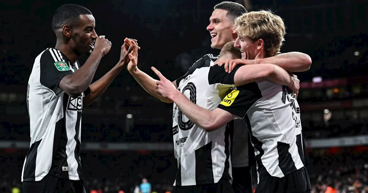 Newcastle star labelled 'best in Europe' after performance in win over Arsenal