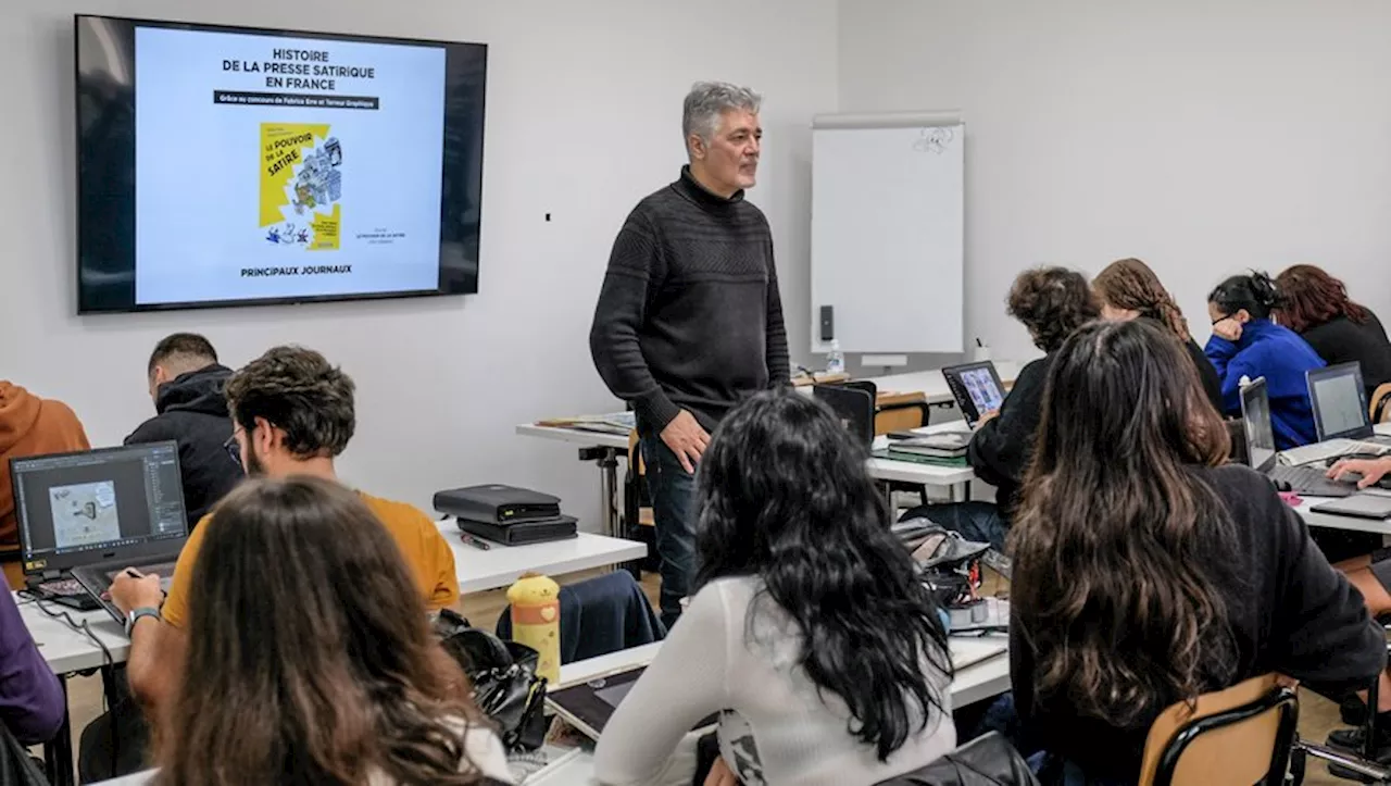 Des Étudiants en Graphisme Débattent la Liberté d'Expression à l'École Brassart