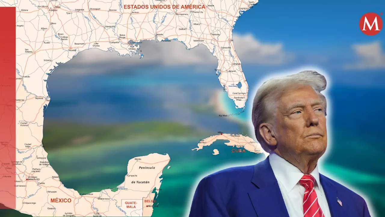 Donald Trump Propone Cambiar el Nombre del Golfo de México al 'Golfo de América'