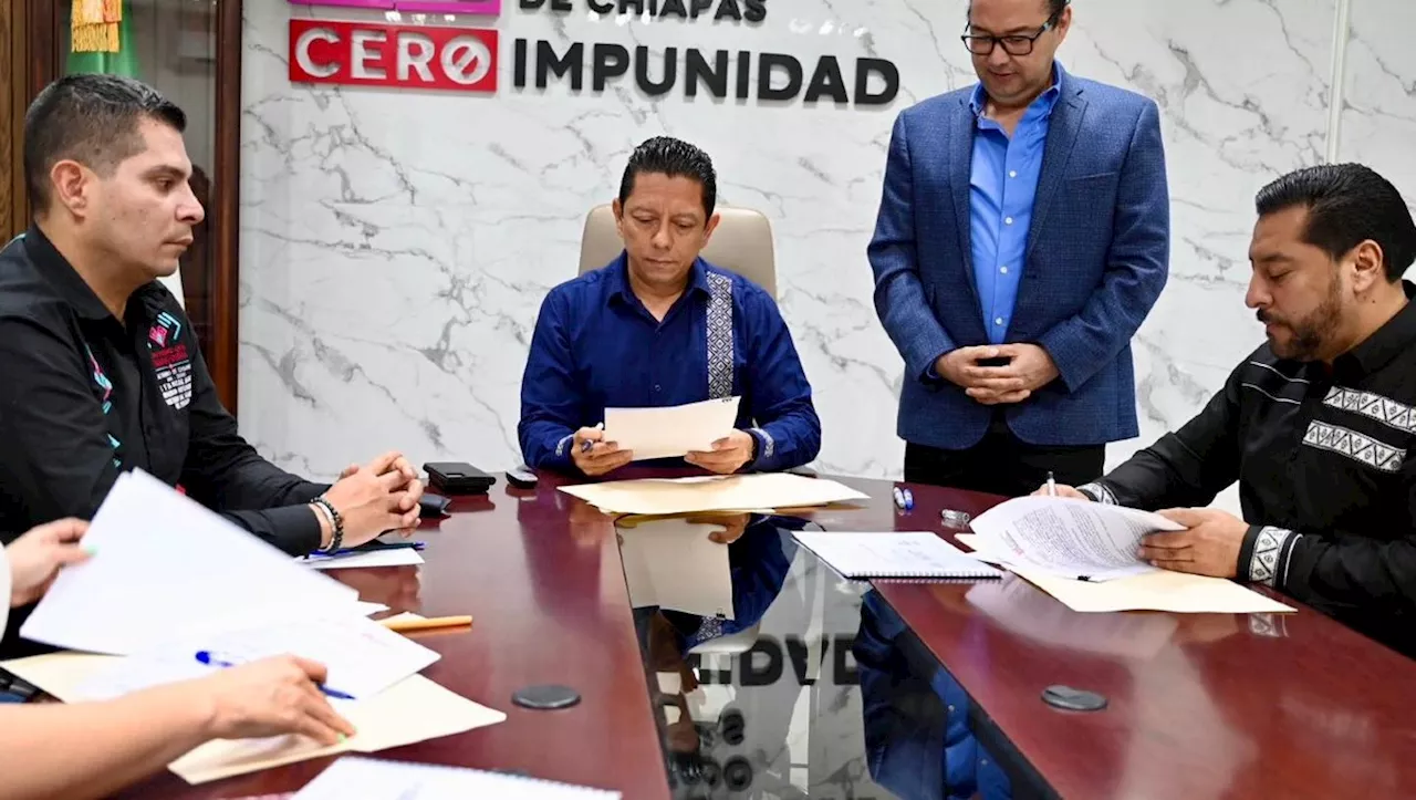 “Vamos a recobrar la confianza de la ciudadanía”: Fiscal de Chiapas tras detención de presidente municipal