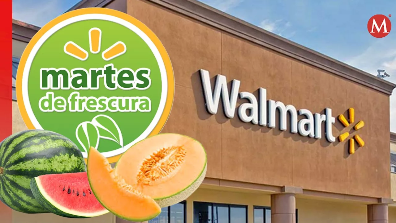 Walmart ofrece descuentos en frutas, verduras y carnes este Martes de Frescura