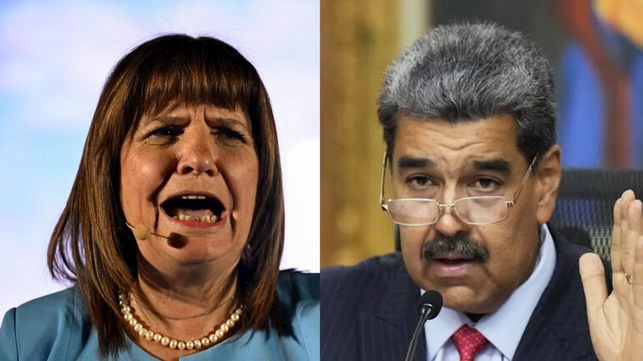 Fuerte advertencia de Patricia Bullrich a Nicolás Maduro por la detención de Nahuel Gallo