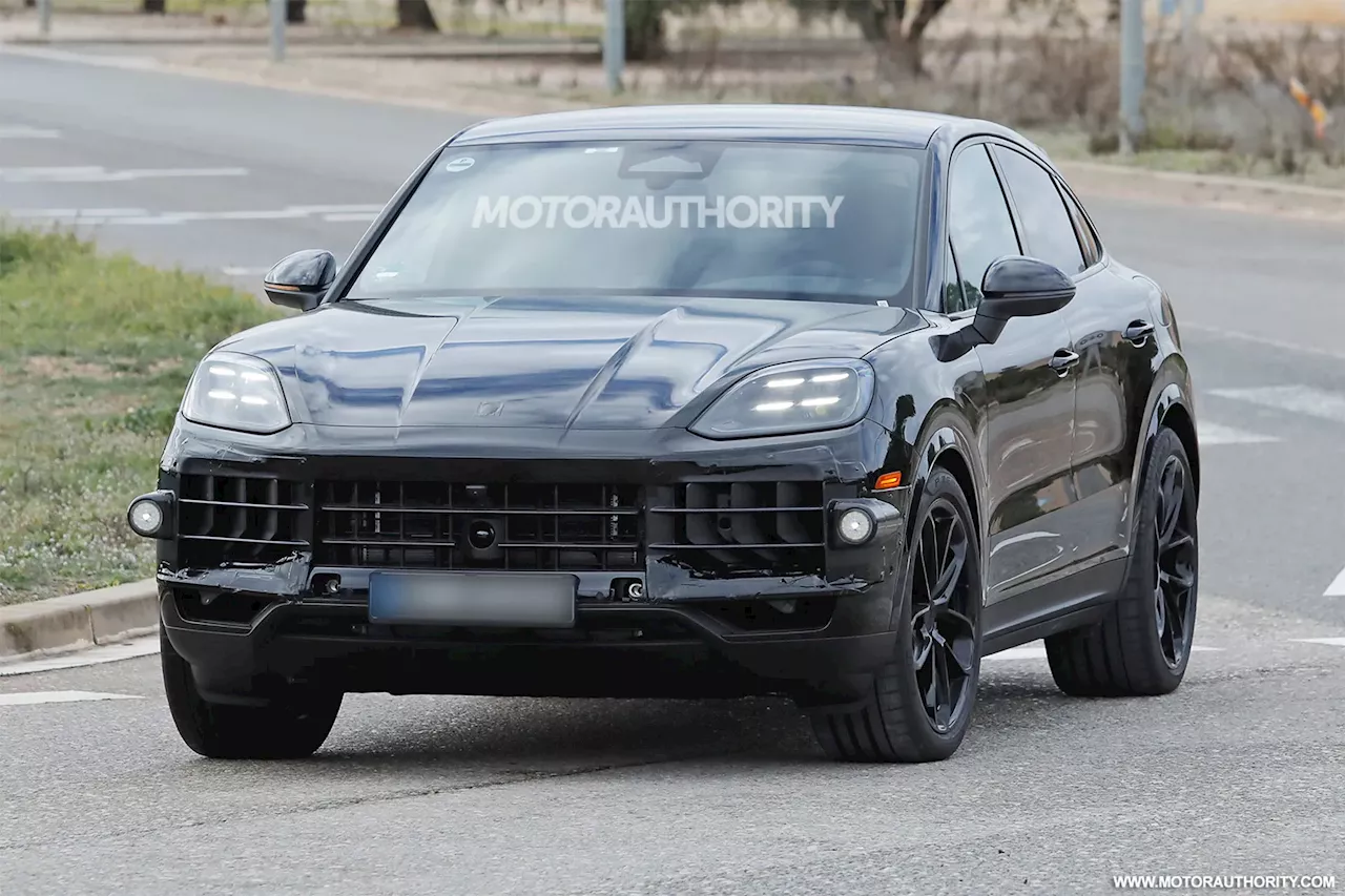 2027 Porsche Cayenne Coupe spied with updates