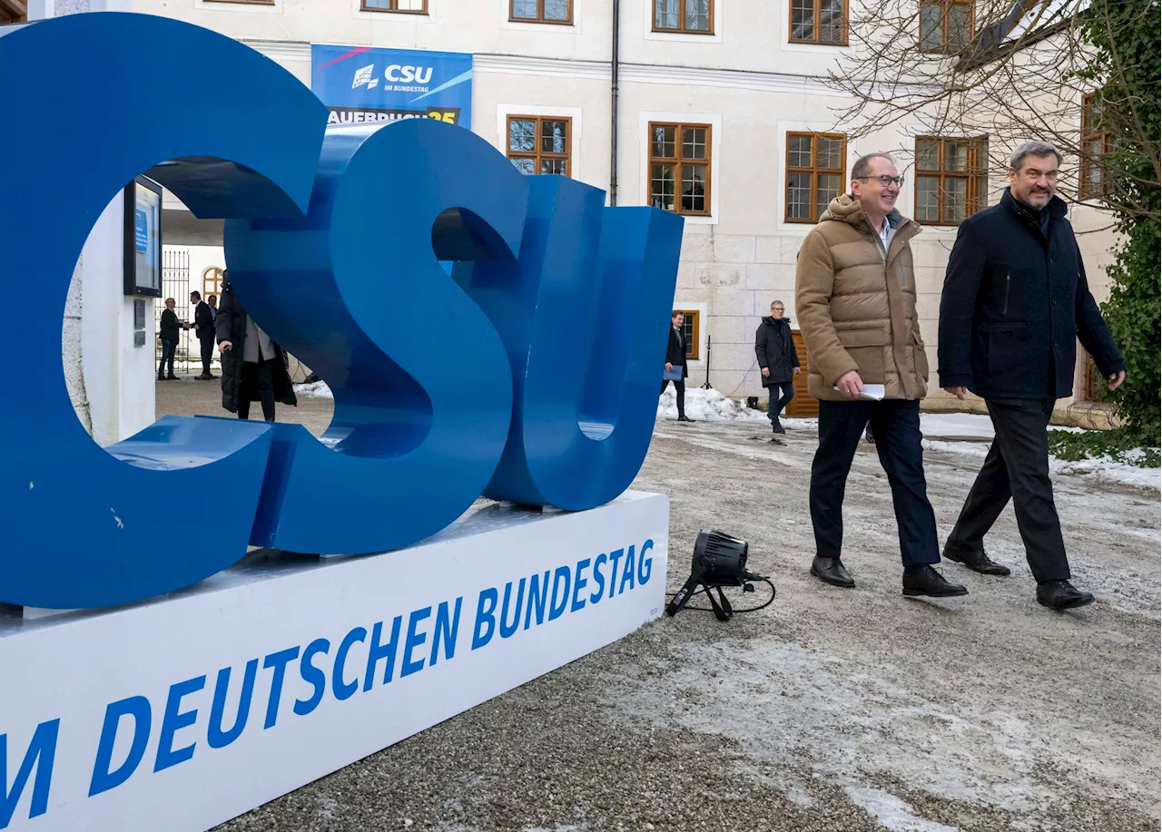 CSU-Winterklausur: Luc Frieden Gast im Kloster Seeon