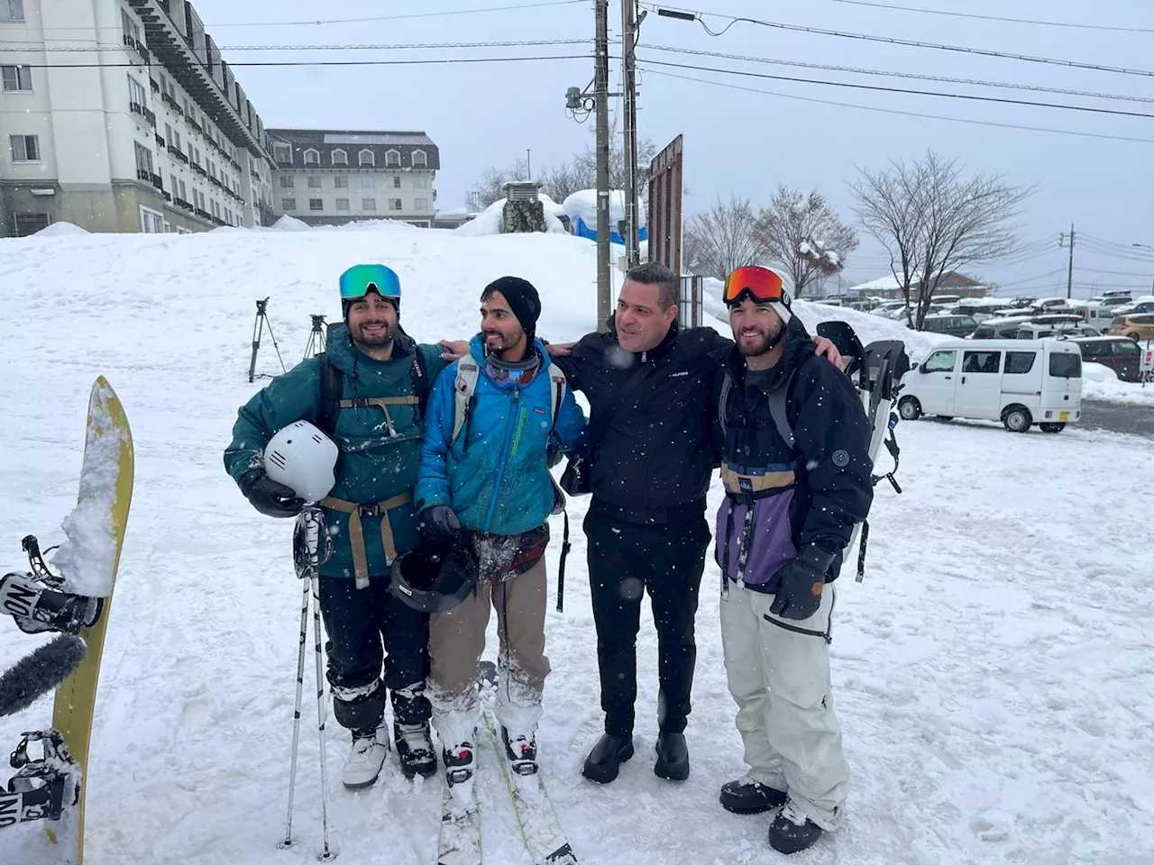 Israelische Snowboarder nach Bergrettung gerettet