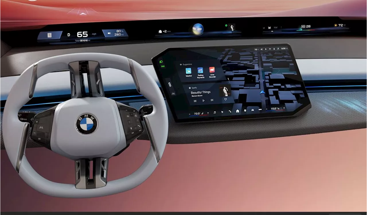 BMW to Introduce Panoramic Windshield Display and New Operating System