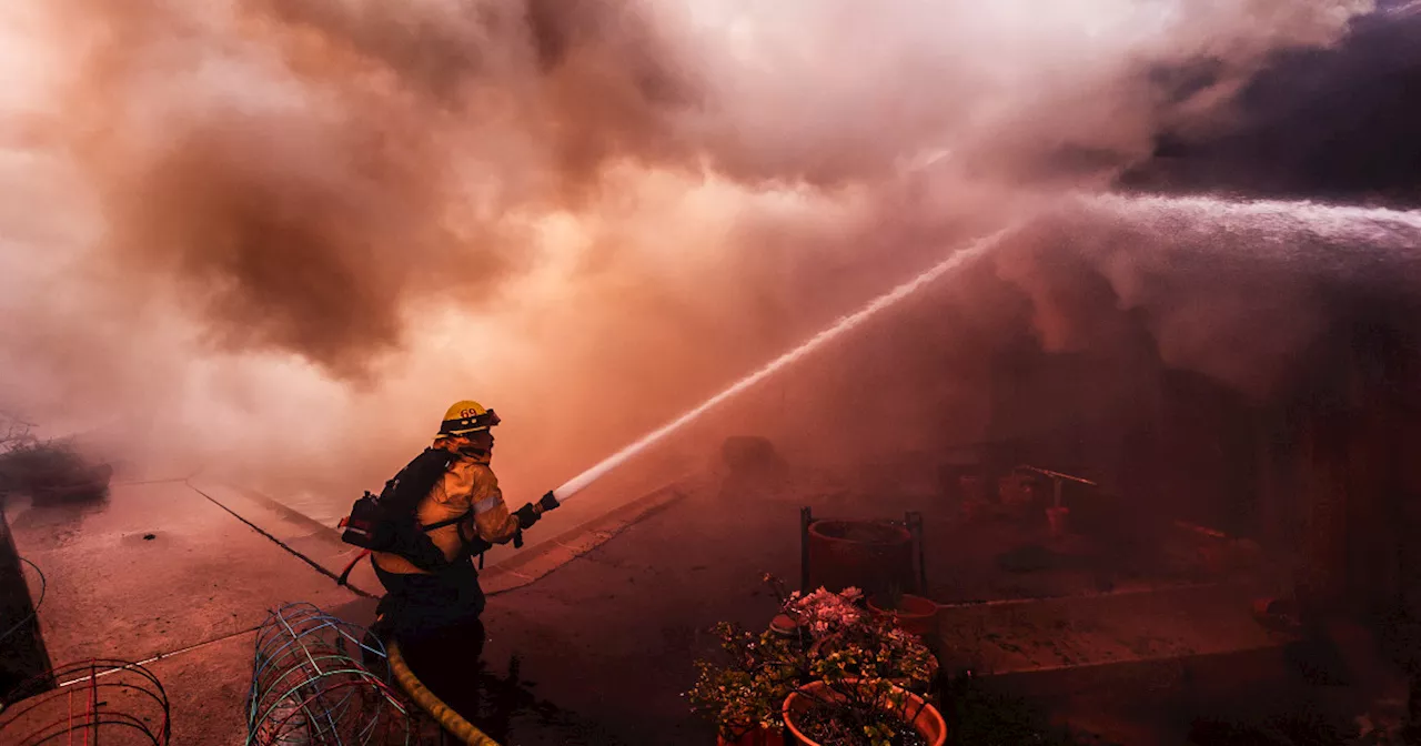 Palisades Fire Explodes Amid Strong Winds, Threatening Thousands