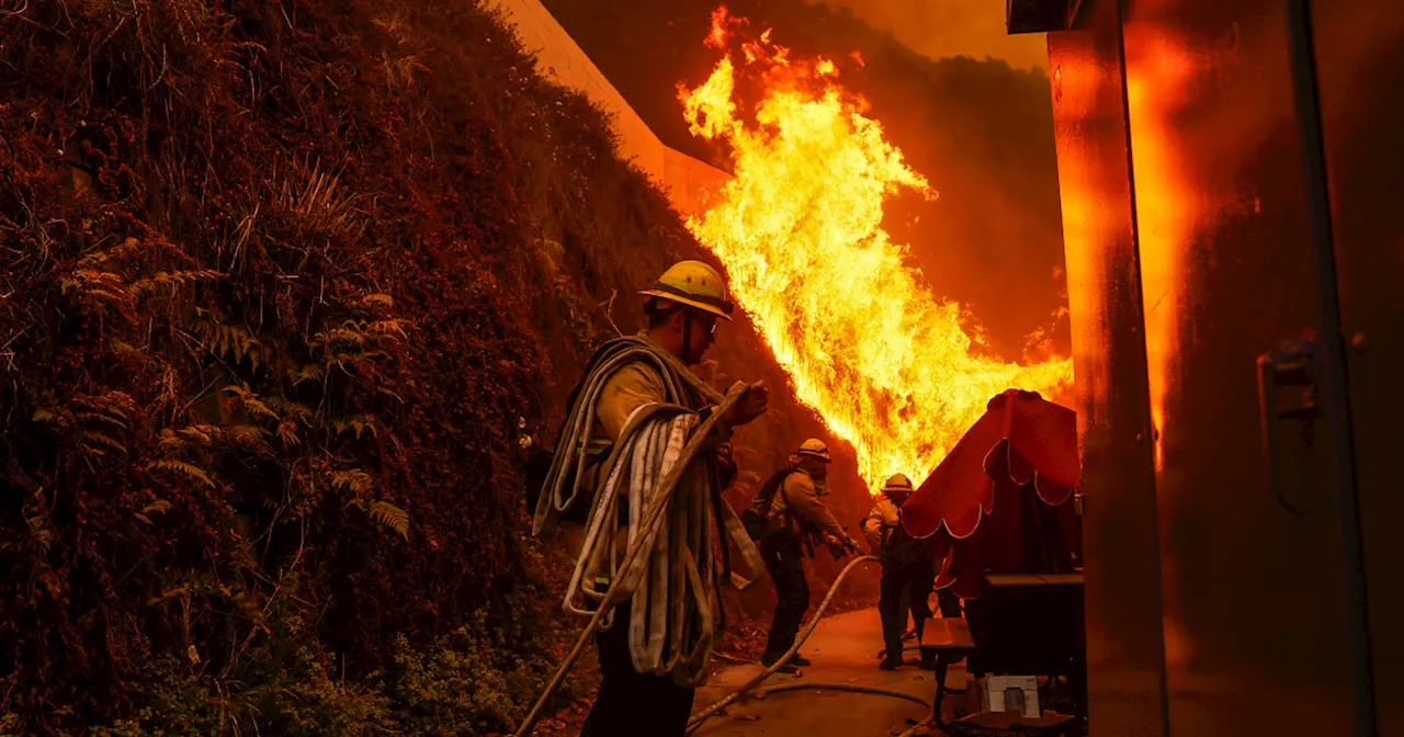 Palisades Fire Forces Evacuations, Causes Traffic Gridlock