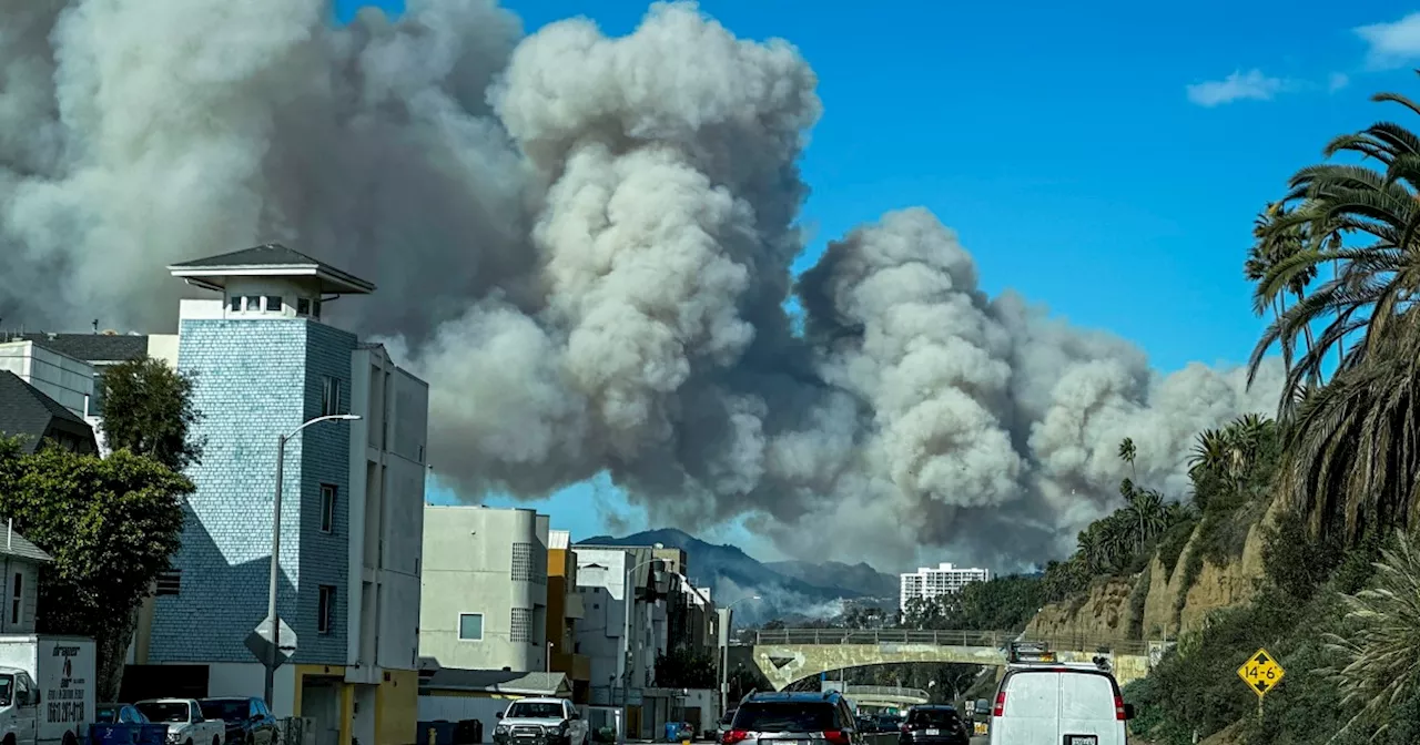 Wildfire Forces Evacuations in Pacific Palisades Amid High Winds