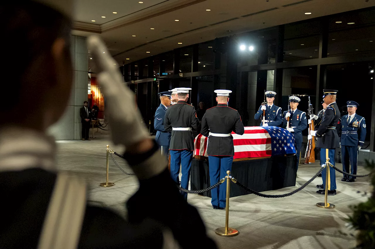 Jimmy Carter Lies in State at the Capitol, Marking Return to Washington