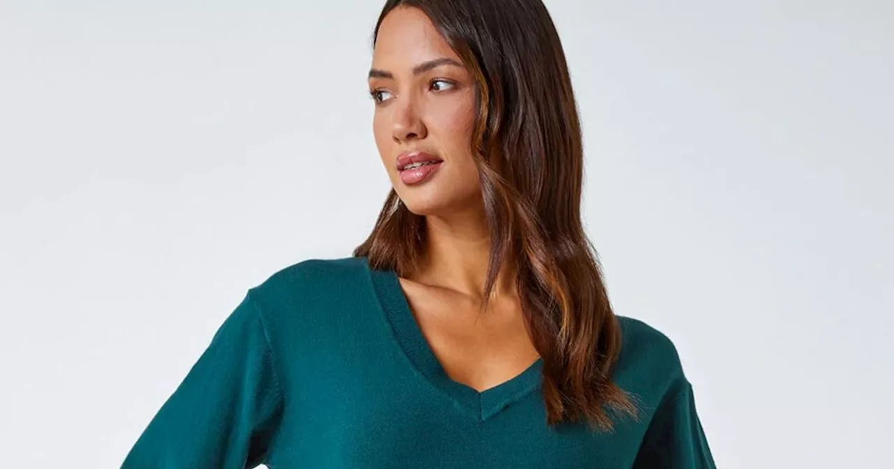 Shoppers Go Wild for 'Perfect' £38 Jumper Dress from Roman