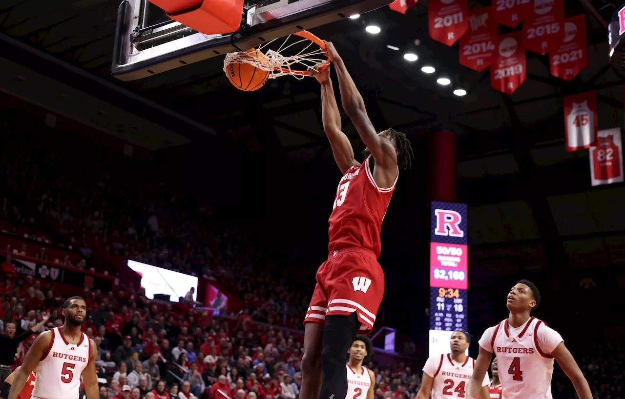 Rutgers' NCAA Tournament Hopes Dwindle After Home Loss to Wisconsin