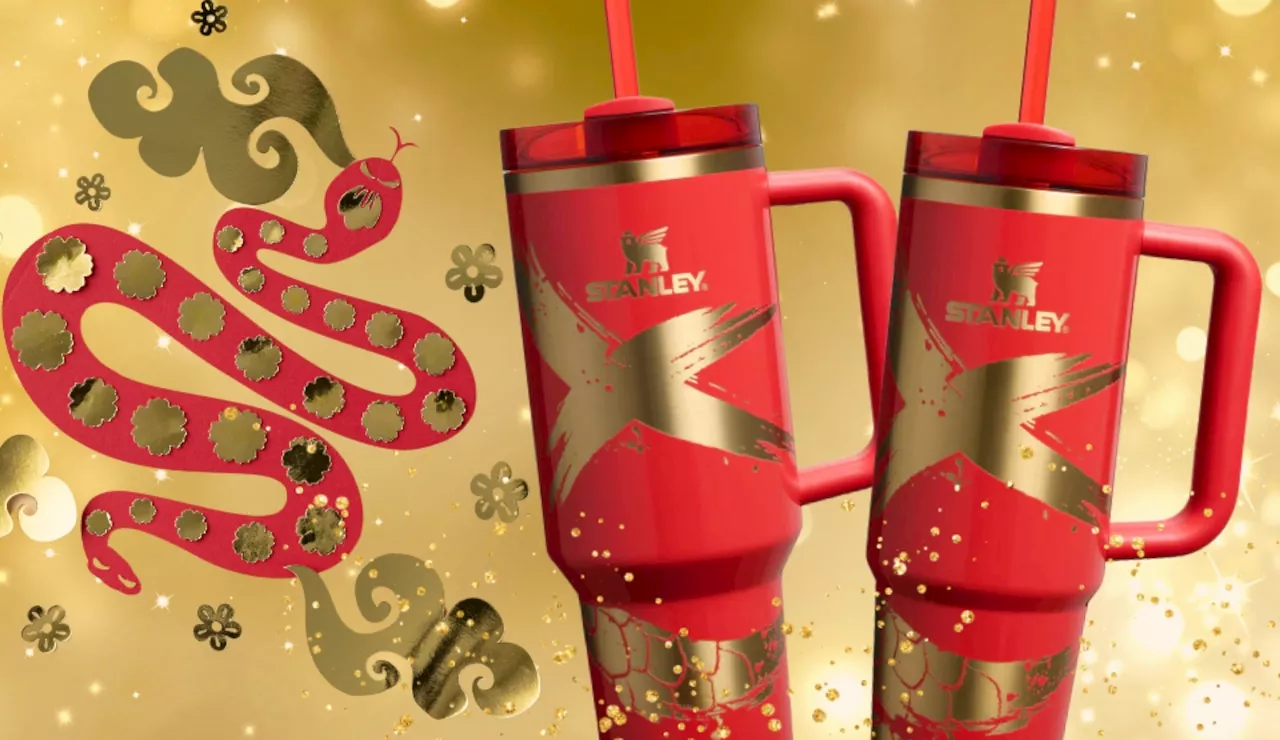 Stanley just surprise dropped Lunar New Year Quencher Tumblers to celebrate the Year of the Snake