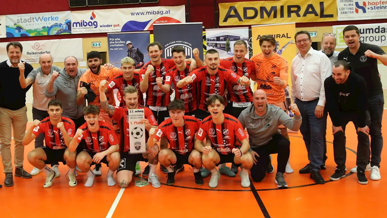 SG Ardagger/Viehdorf gewinnt Hallen-Fußballmasters erneut