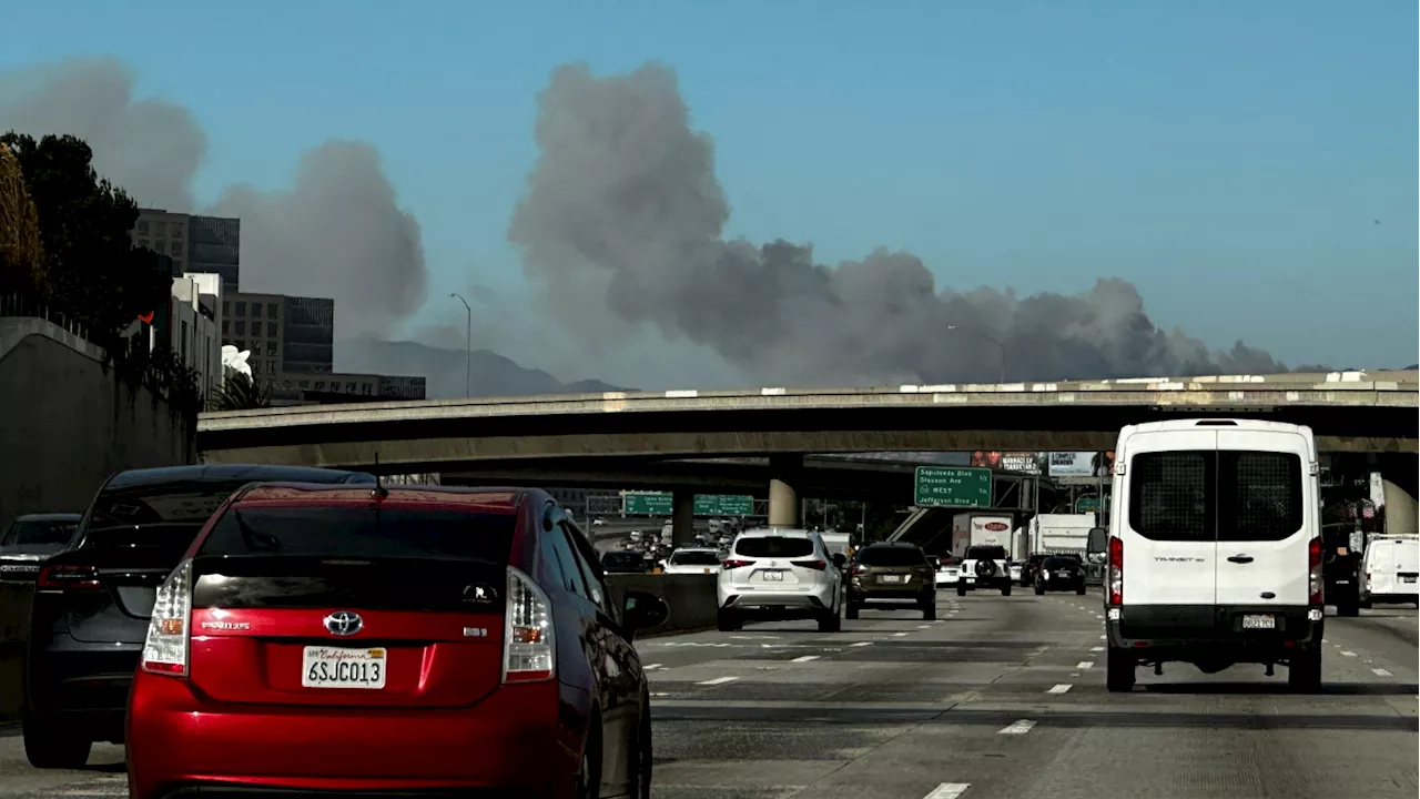 Brush Fire Explodes in Pacific Palisades Fueled by Strong Winds