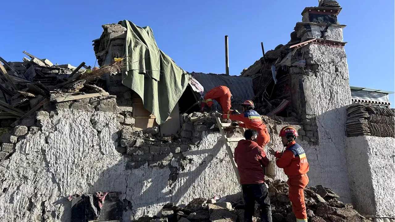 Strong earthquake kills dozens in region of Tibet near Mount Everest