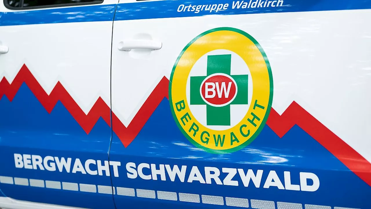 Bergwacht im Schwarzwald bei Winterwetter stark gefordert