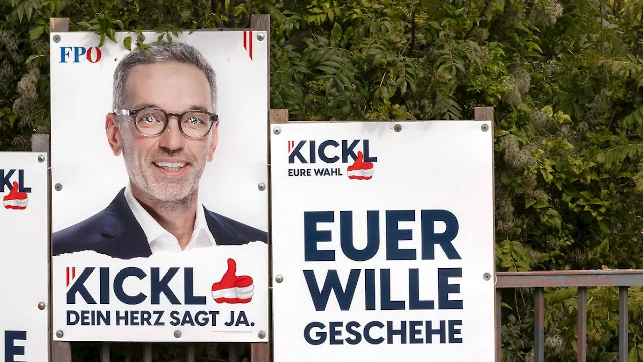 Österreich vor einer Zäsur: Rechtsextremist Kickl auf Erfolgskurs