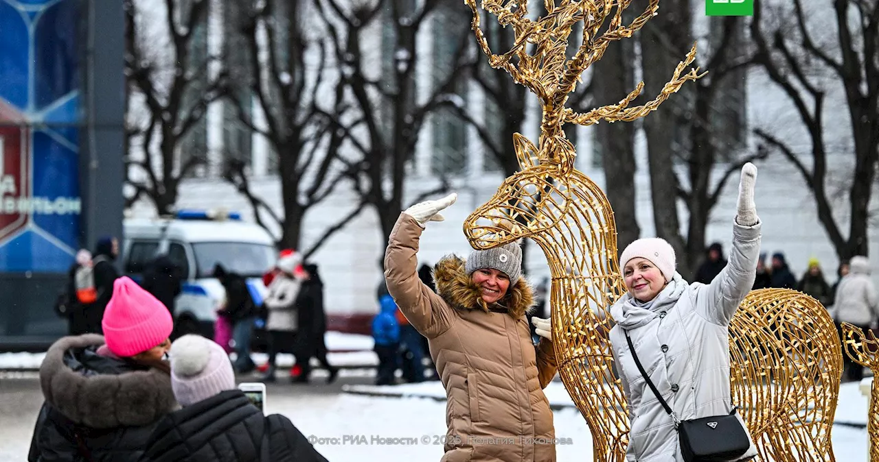 Празднование Рождества в Москве