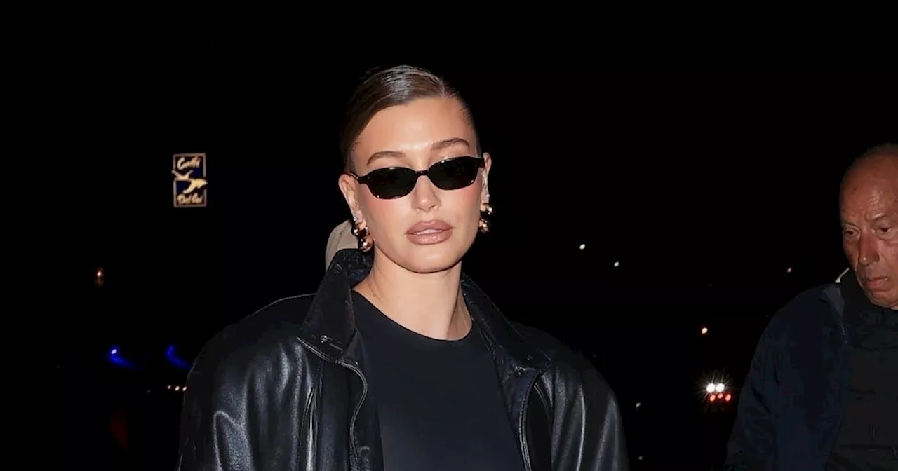 Hailey Bieber's Los Angeles Trench Coat Look