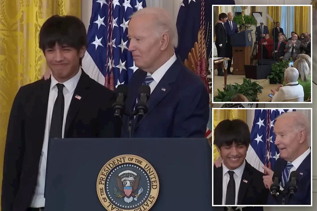 Biden Mumbles Name During 'Happy Birthday' Sung at White House Event