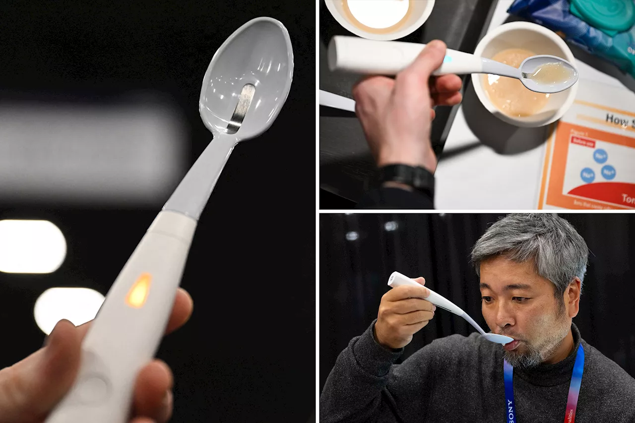 Electric Spoon Promises to Make Food Taste Saltier Without Added Sodium