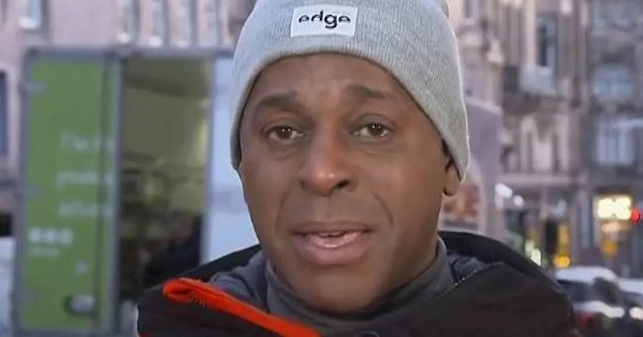 Andi Peters fights back tears as he gets emotional live on Good Morning Britain